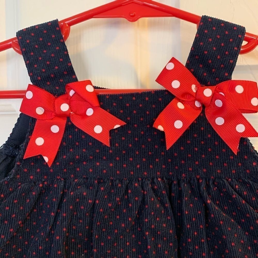 Ladybug Corduroy Jumper 12M by Rare Too! - Picture 2 of 9
